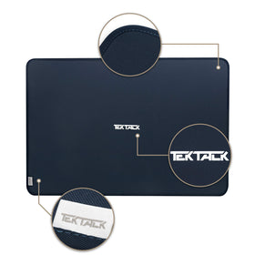 Tektalk puzzle board gray finish complements any room decor.