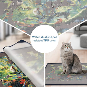 Tektalk puzzle mat premium material provides a sturdy, lasting work surface