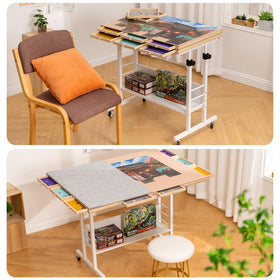 Tektalk puzzle time with family stays organized and enjoyable.