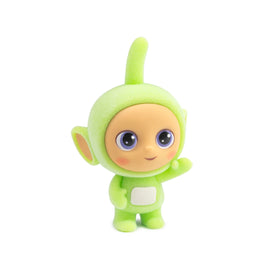 Teletubbies four-pack flocked Cheebees 2.5-inch set, ideal as a playful desk companion
