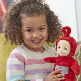 Teletubbies Po talking 8-inch plush suitable for ages 18 months and up.