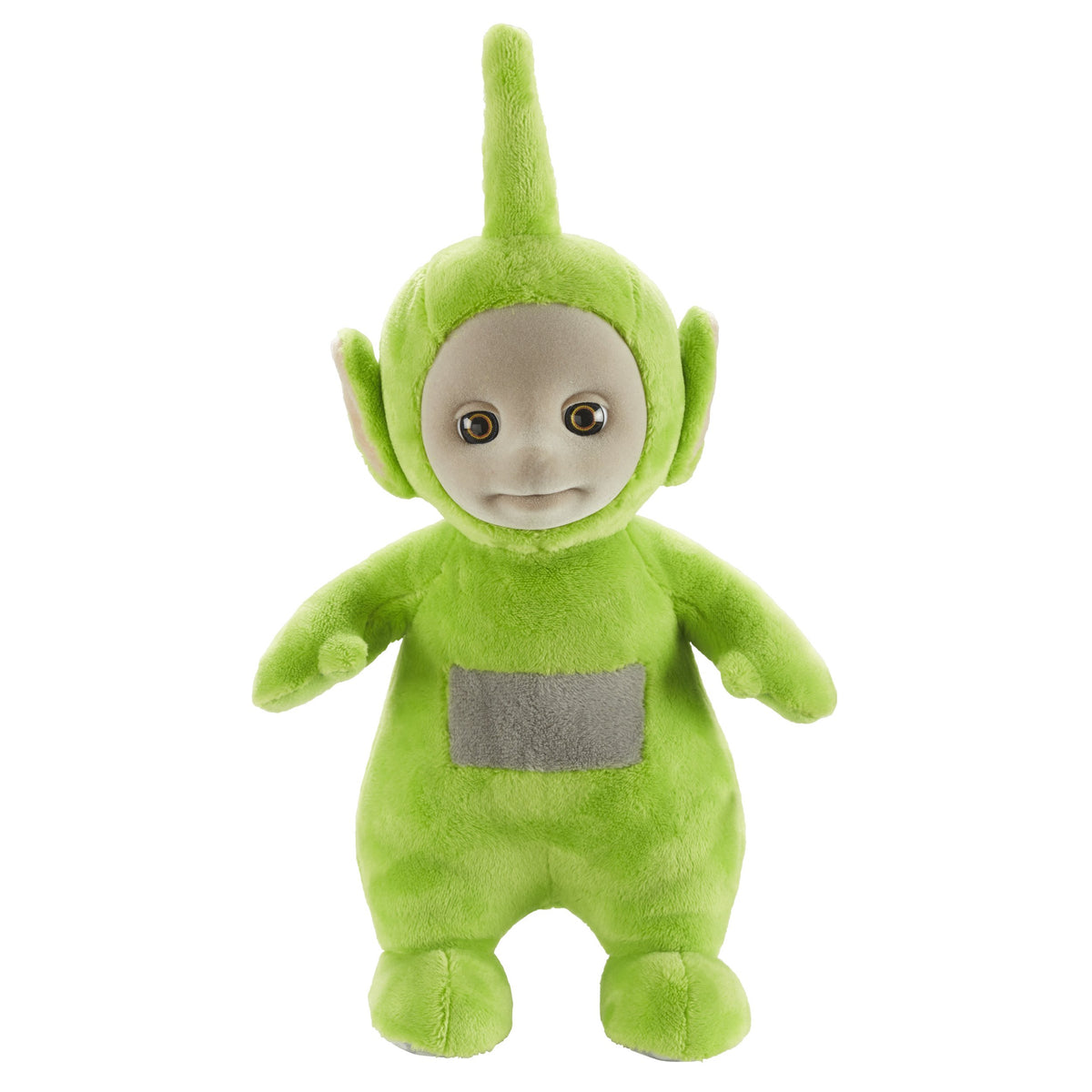 Teletubbies Talking Dipsy 8-inch plush, ideal for cuddling and imaginative play.