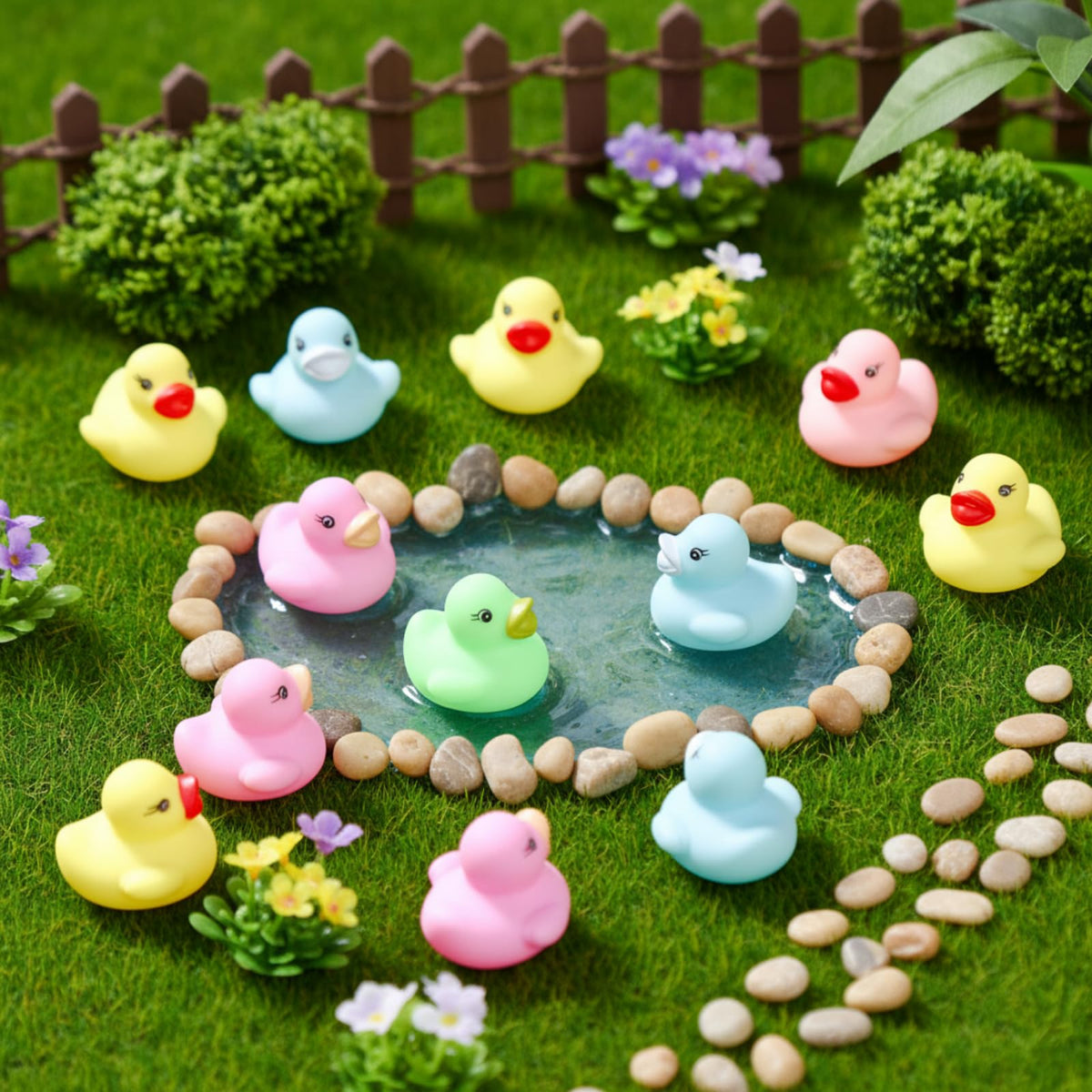 Teling rubber ducks cake decor adds whimsy to desserts