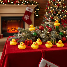 Teling rubber ducks for gifting baskets, a playful daily accent.