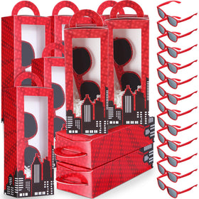 Tellegloww spider gift box with window and handle, ideal for party favors and display.