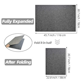 Lightweight 2.2 lb puzzle board travels easily for puzzle sessions anywhere.