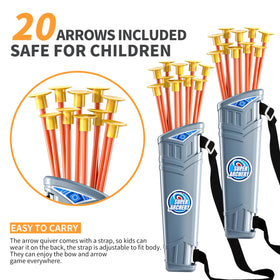 TEMI quiver with strap for portable archery fun