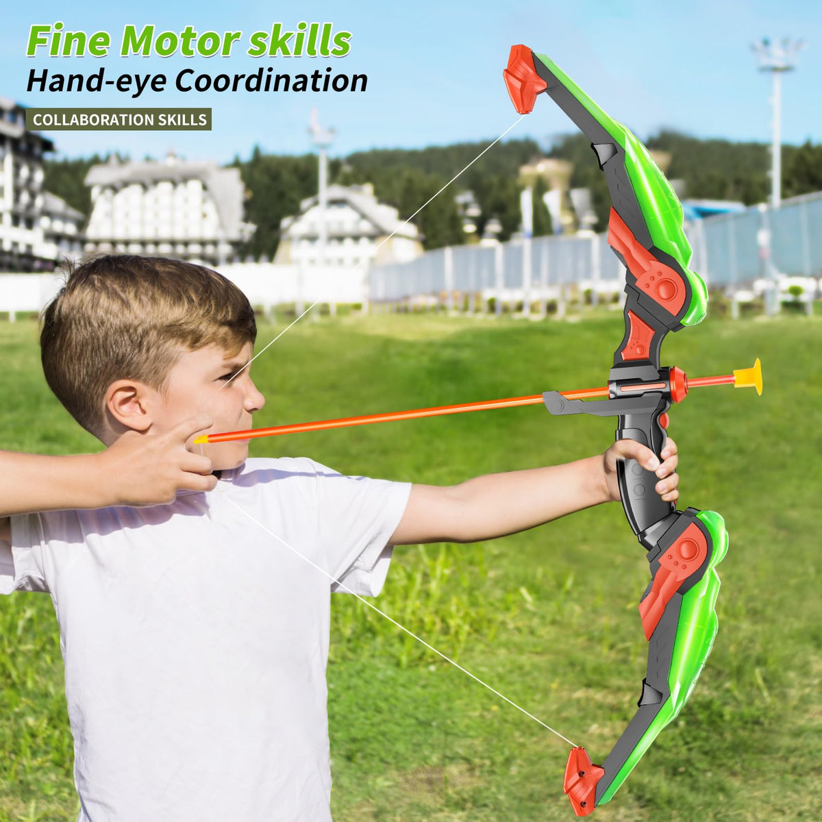 TEMI archery target for aiming and targeting play
