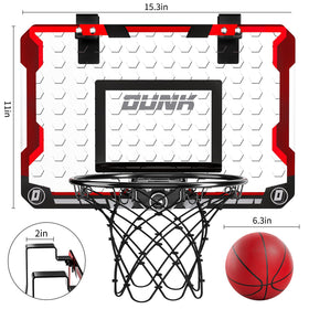TEMI hoop mounted over the door setup offers versatile placement for home, dorms, or offices.