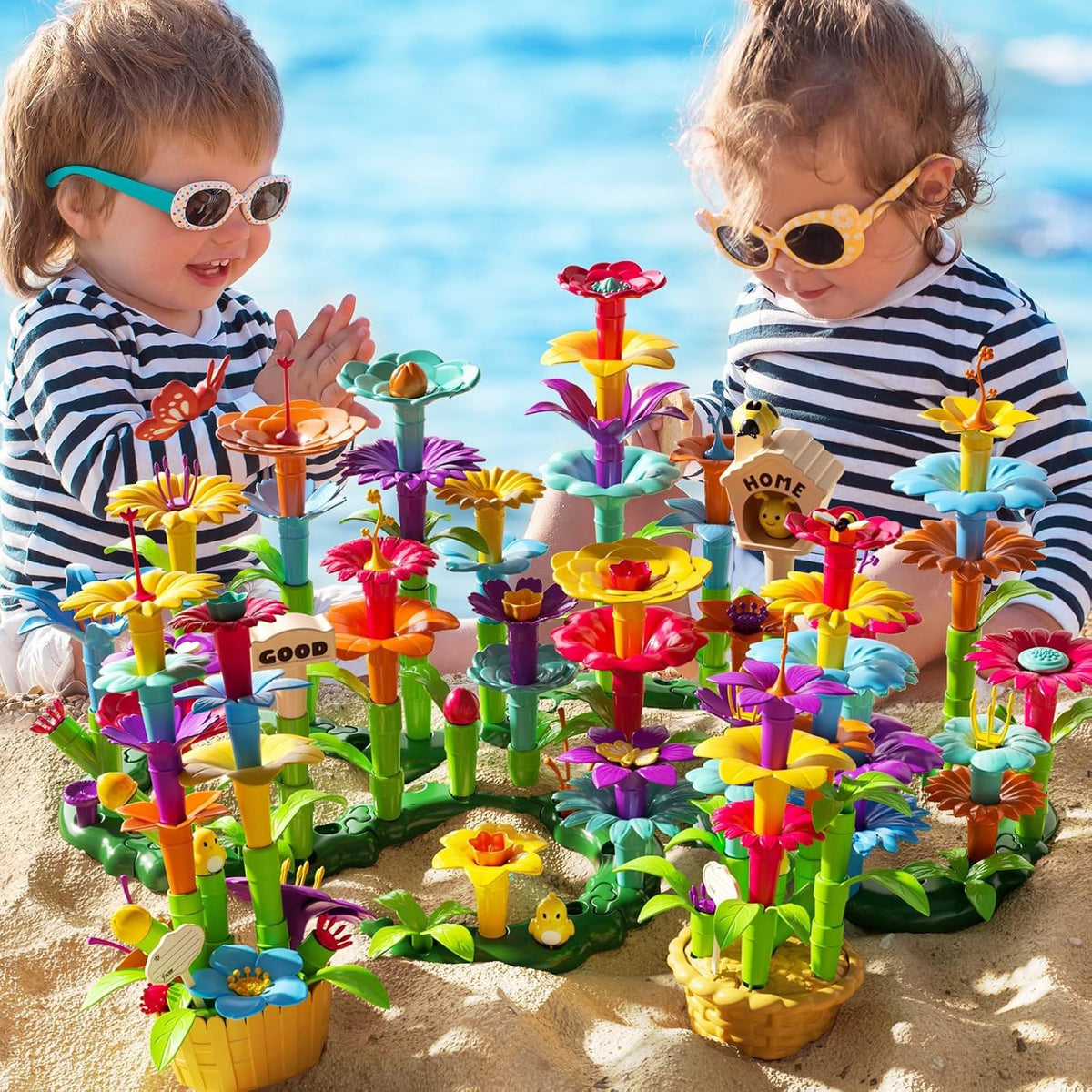 TEMI garden build set shows DIY assembly for creative projects
