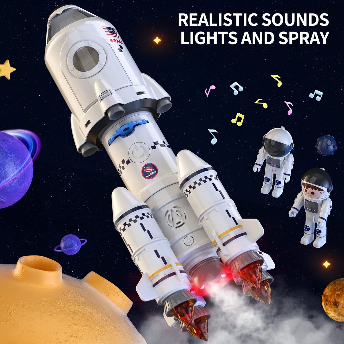 TEMI lens on rocket enables learning via discs
