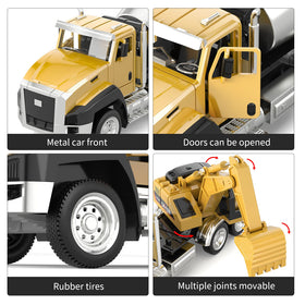 TEMI Mixer front view toy with realistic details for playtime.