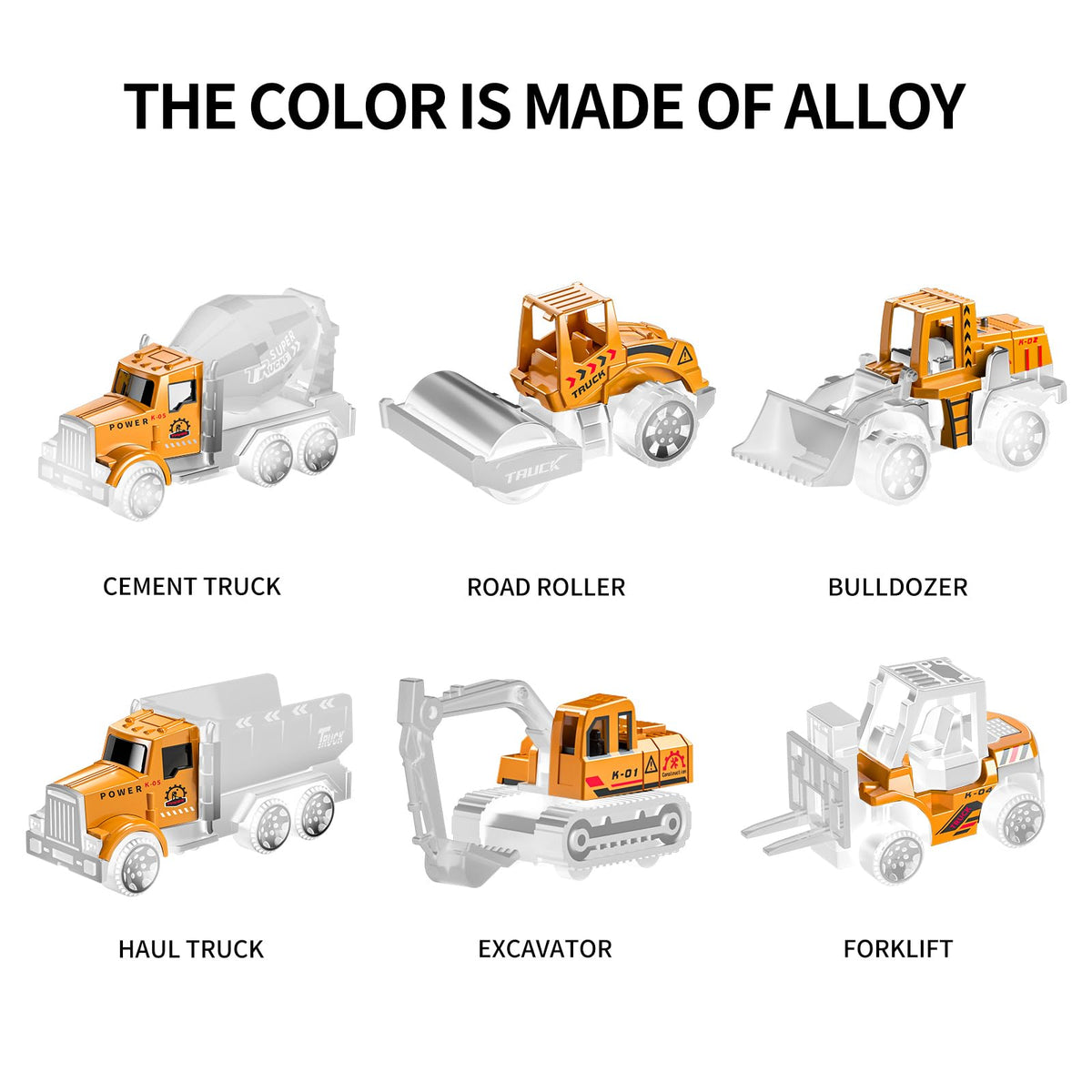 TEMI road roller model features durable construction and tactile surfaces
