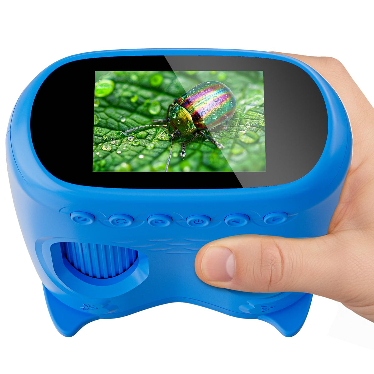 Temodu 2-in-1 microscope-telescope display close-up plant cells for curious kids