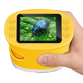 Temodu Kids Microscope 2.0 screen view for real-time magnified observations.