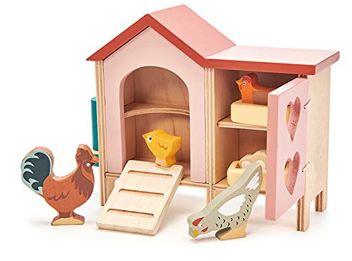 Tender Leaf Toys eggs and nests detail for farm storytelling