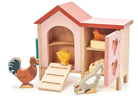 Tender Leaf Toys eggs and nests detail for farm storytelling