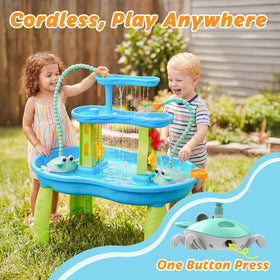 TENGIZUOHZ crab pump displaying three spray modes for versatile water fun.