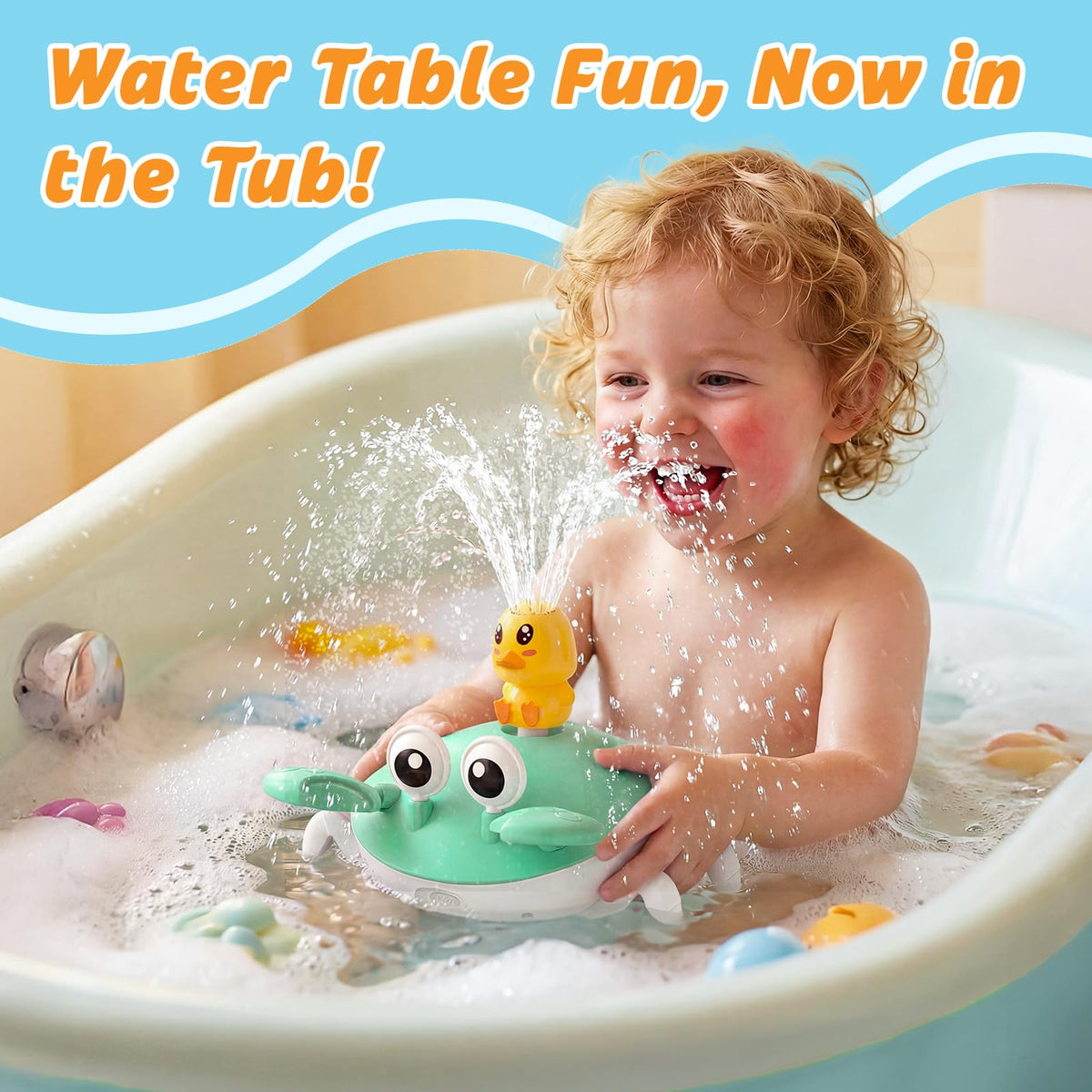 TENGIZUOHZ water table pump battery 5400mAh capacity for long play sessions.