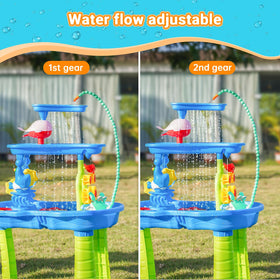 TENGIZUOHZ Crab pump detachable hose offers flexible spray options for outdoor water play.