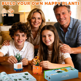 Tenhorses Happy Plants gift packaging presents a thoughtful, creative present.