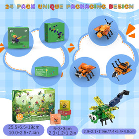 Tenhorses insect wasp pack ideal for party favors and hands-on play.