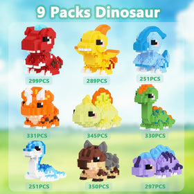 TENYEAH dinosaur building blocks provide creative fun and focus