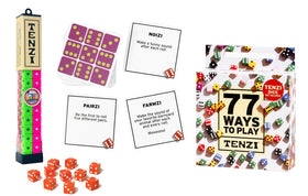 TENZI 77 Ways to Play card set expands game options for spontaneous family game night.
