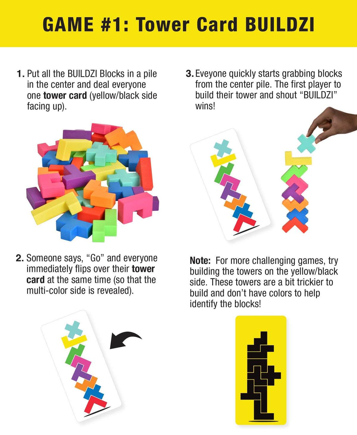 TENZI BUILDZI supports classroom STEM activities through hands-on building challenges.