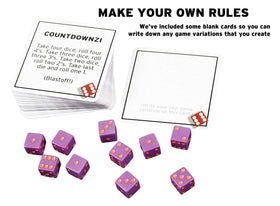 TENZI colorful dice set offers vibrant visuals that enhance fast-paced rounds.