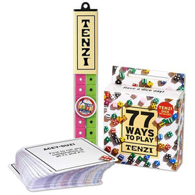 TENZI dice party bundle with four sets of ten dice for fast, family-friendly play.