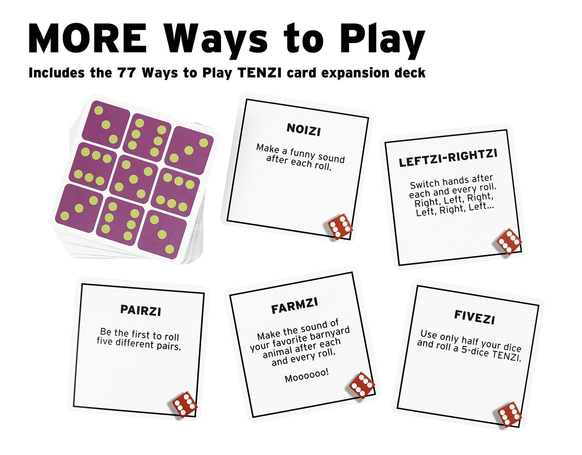 TENZI dice storage tube keeps dice organized and portable for on-the-go gaming.