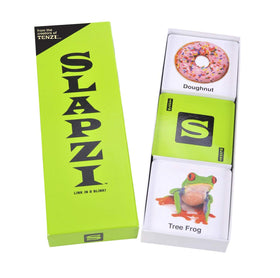 TENZI SLAPZI 120 picture cards ready for rapid matching and fun.