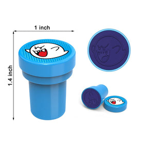 TEOY pre-inked Mario stampers ready to use