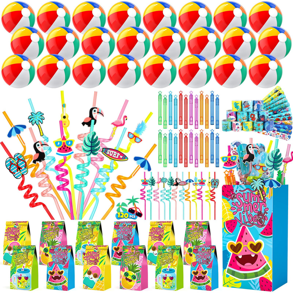 Tepsmigo beach ball set ideal for sunny pool party play
