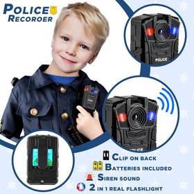 Tepsmigo police belt completes the look with secure fit and practical detail