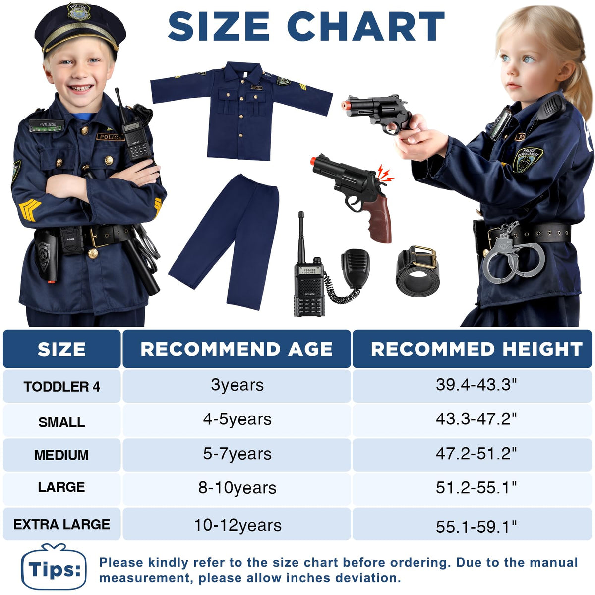 Tepsmigo police card adds pretend authority and storytelling to costumes