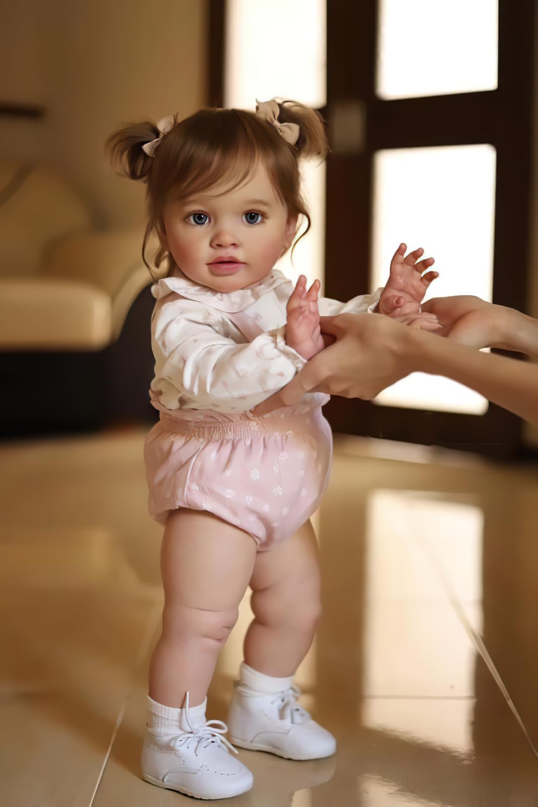 TERABITHIA 26-inch reborn doll with lifelike limbs for cuddling and play