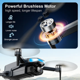 Tercaso drone with brushless motor delivers quieter flights