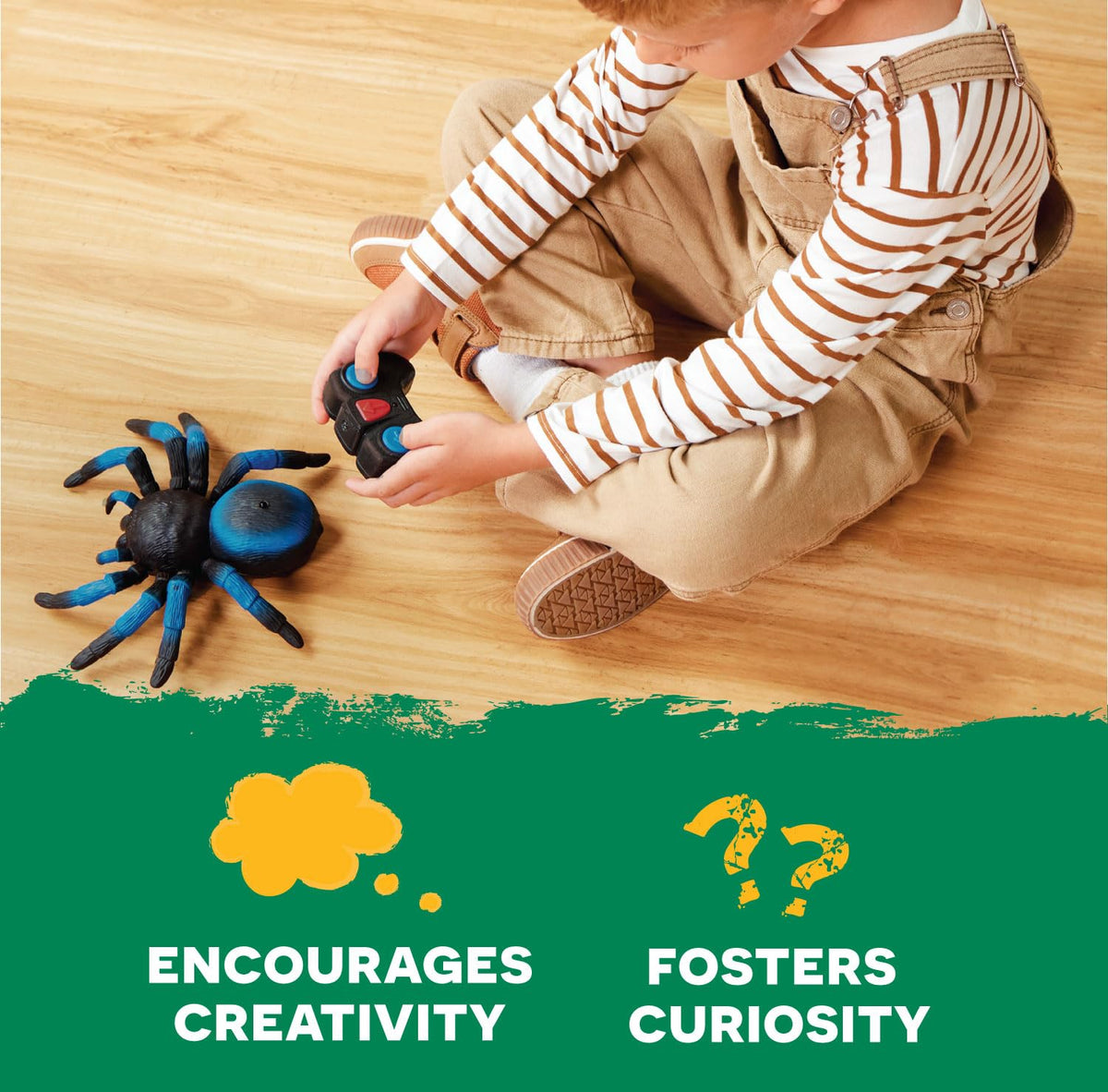Terra by Battat tarantula eight legs provide lifelike crawling motion