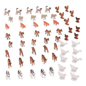 Terra by Battat dog figurine supports caregiving and farm family roles.