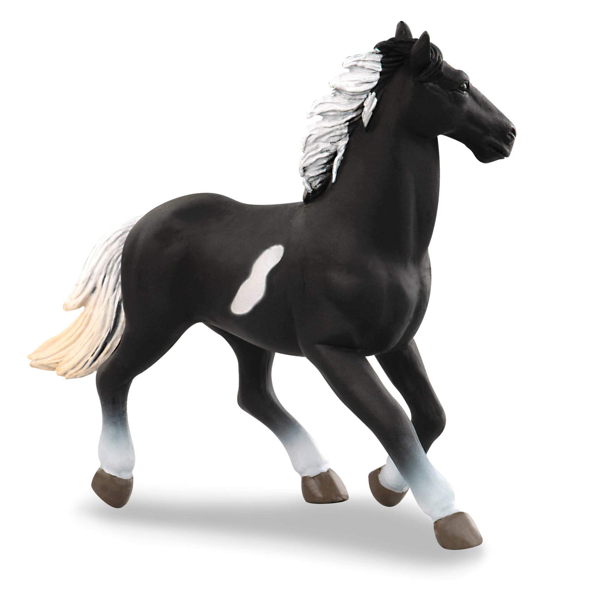 Terra by Battat Thoroughbred horse figurine in sleek gallop pose for active play.