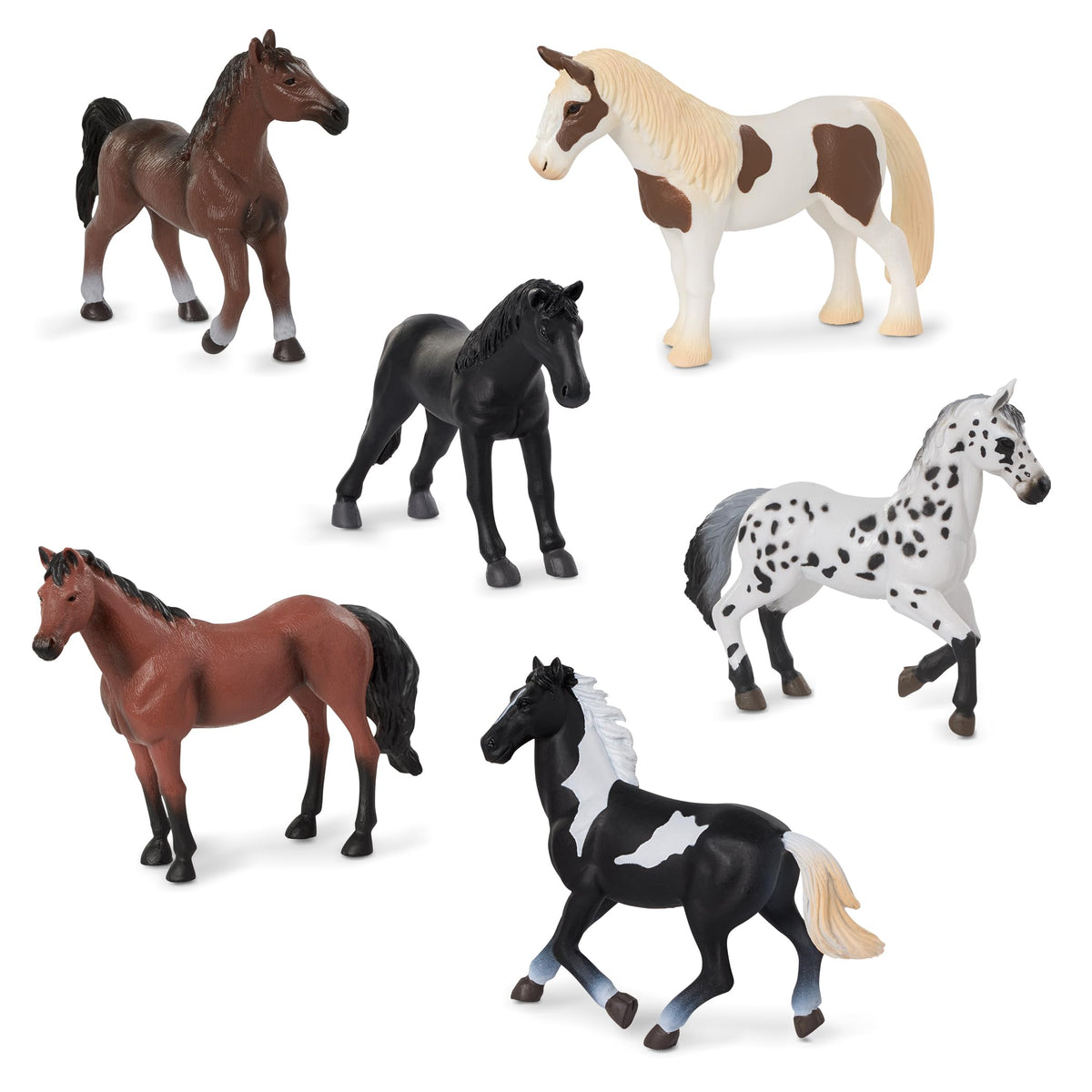 Terra by Battat Tinker horse figurine in dynamic pose for storytelling.