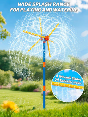 Terramus 54-nozzle design delivers cascading water across the yard
