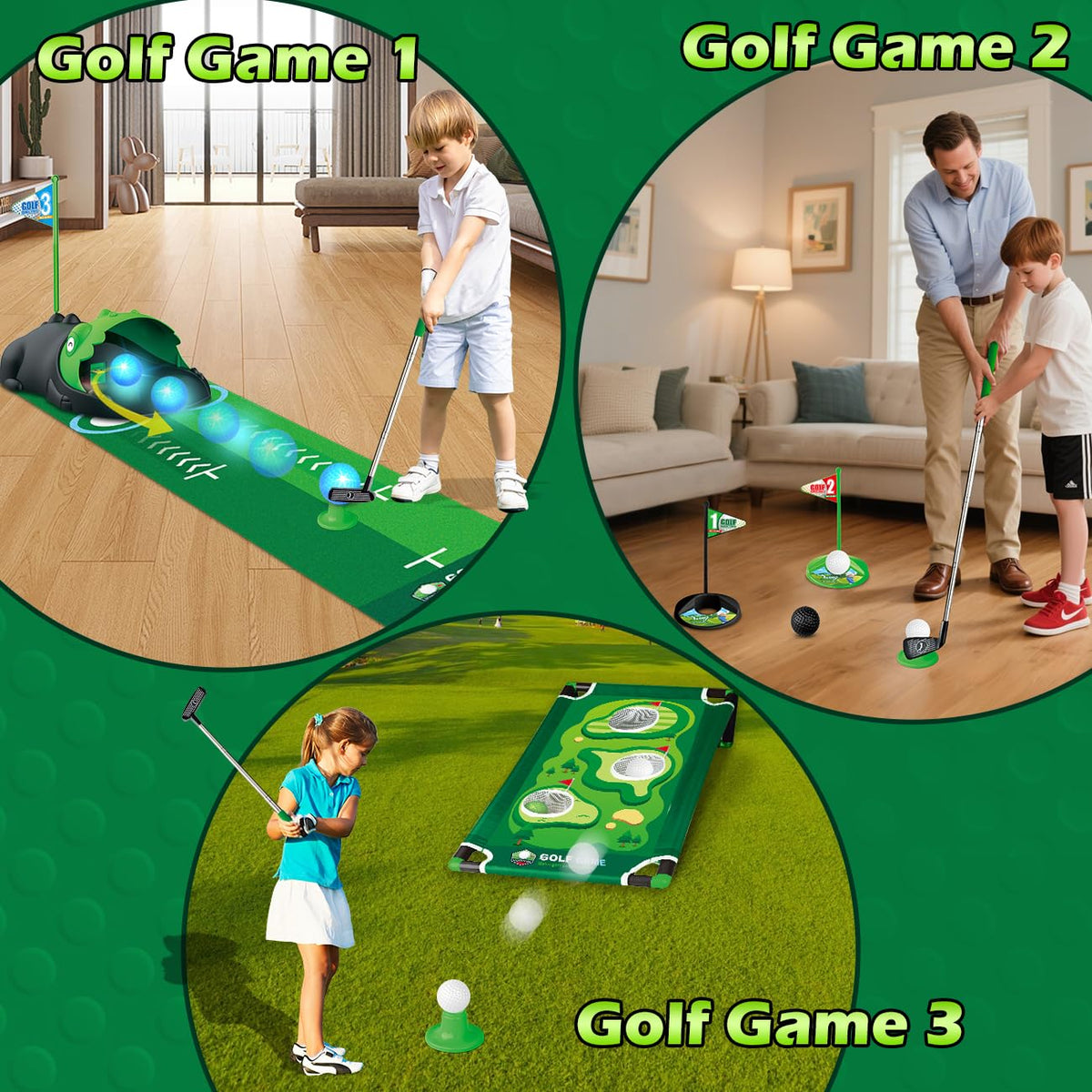 Terramus adjustable golf clubs fit growing kids for longer use