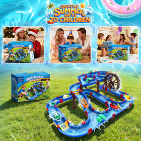 Backyard TERRAMUS setup ready for endless water play this summer.