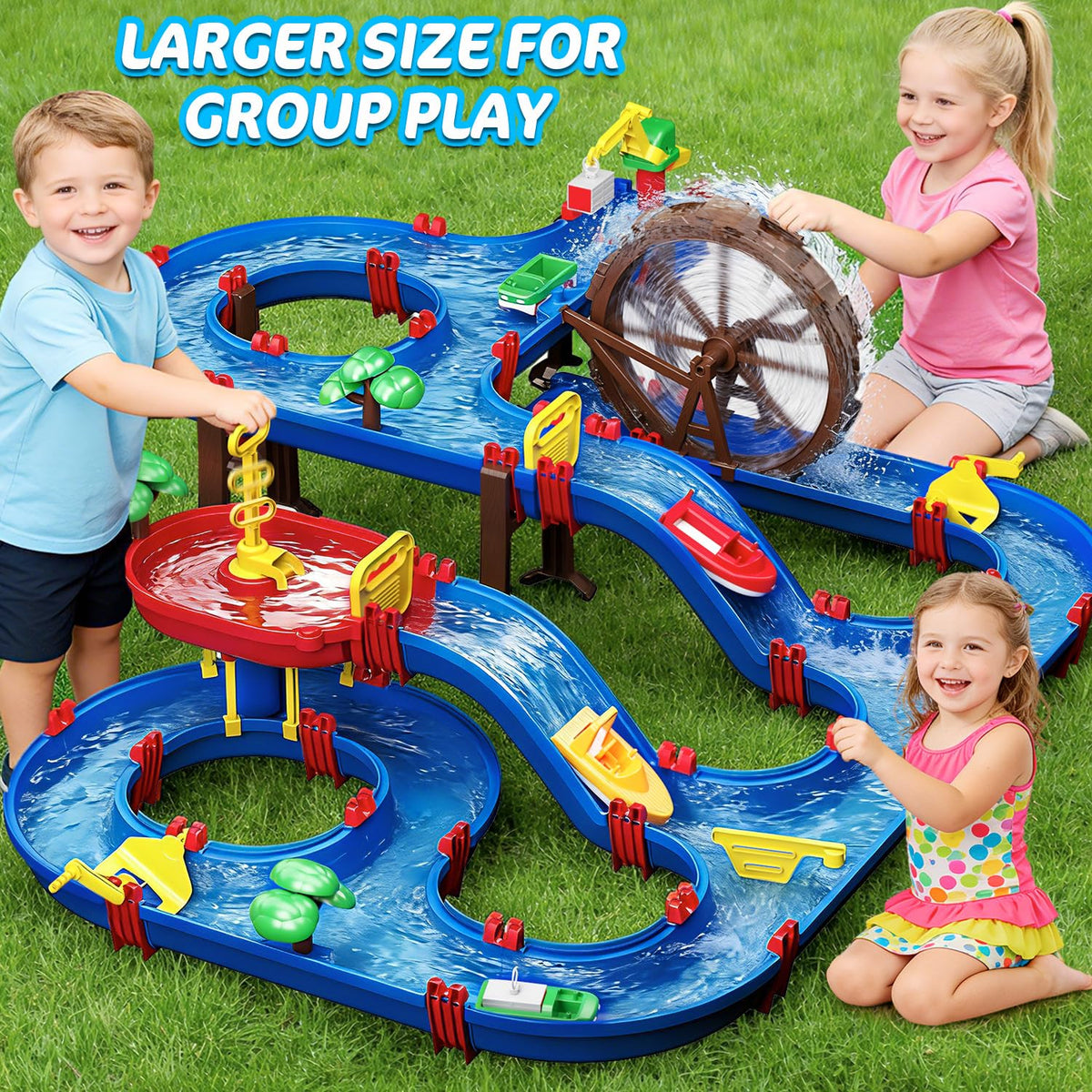 Terramus canal-system waterway enhances imaginative transport and problem solving.