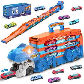 TERRAMUS dinosaur transporter with giant carrier promotes imaginative play and storytelling.