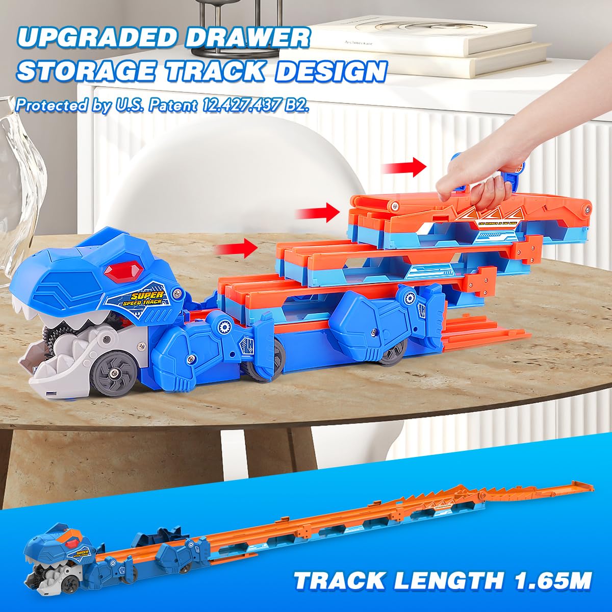 TERRAMUS top-handle design makes carrying easy for kids.