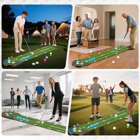 TERRAMUS glowing balls and tees enable visible targets